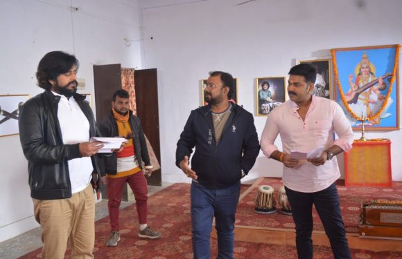 रवि किशन और पवन सिंह की देशभक्ति फ़िल्म मेरा भारत महान का पोस्ट प्रोडक्शन शुरू,