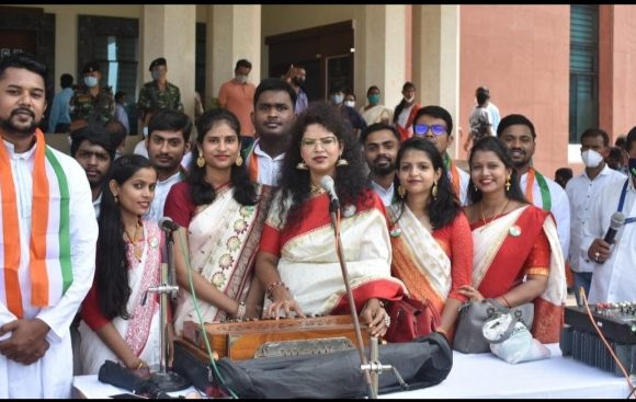 मृणालिनी अखौरी ने झारखंड विधानसभा में दी प्रस्तुति