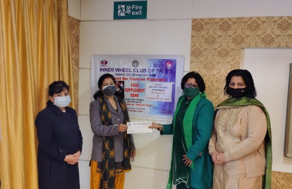 इनर व्हील क्लब पटना के सौजन्य से कैंसर संबंधित प्रोजेक्ट संपन्न