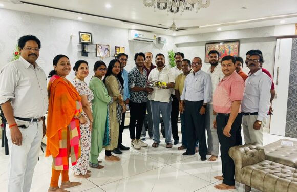 जीकेसी ने जुबिन सिन्हा को किया सम्मानित