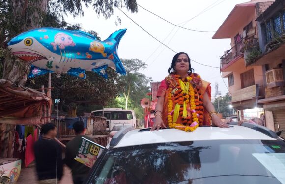 बिनीता कुमारी महापौर प्रत्याशी पटना नगर निगम ने किया मेगा रोड शो