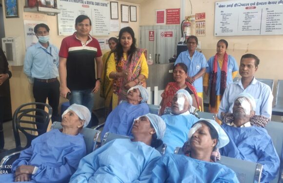 रोटरी क्लब ऑफ चाणक्या के सौजन्य से छह जरूरतमंद लोगों का मोतियाबिंद का ऑपरेशन