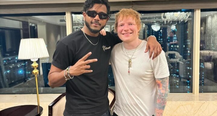 मुंबई में एड शीरन ने किंग से मुलाकात की; इंटरनेट पर इस संगीत जोड़ी से जल्द ही सहयोग की मांग की जा रही है